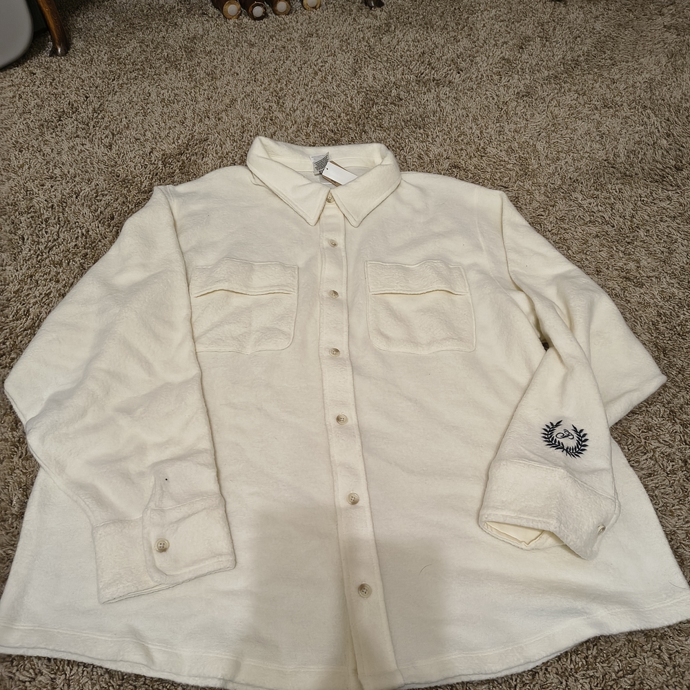 Women's Cream Shacket
